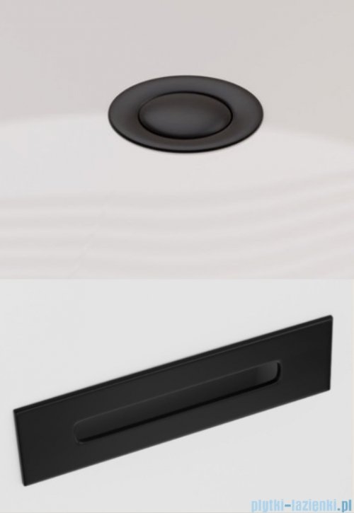 ScandiBath Mandal wanna wolnostojąca/przyścienna 170x85cm + syfon klik-klak Q360S-1701