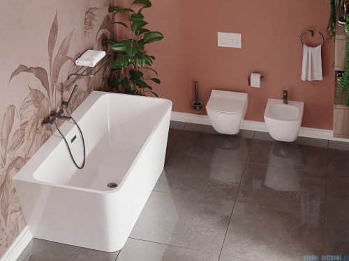  Deante SILIA Uchwyt na papier toaletowy ścienny titanium ADI_D211