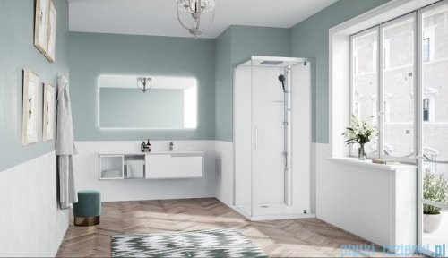 Novellini Glax 1 2.0 kabina standard 90x90 prawa srebrna G21GF99DMF-1BB