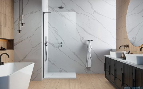 Radaway Modo SL II Brushed GunMetal kabina Walk-in 70x200 lewa szczotkowany grafit 10319074-92-01L