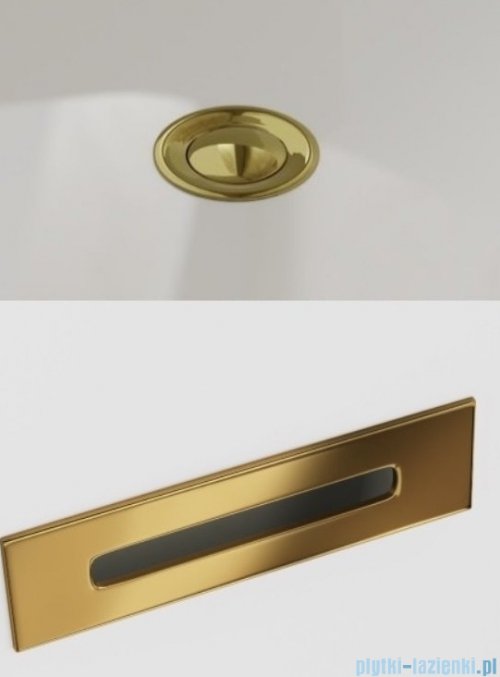 The North Bath Frigg wanna wolnostojąca 180x87cm + Syfon Klik-klak 6807B-1801