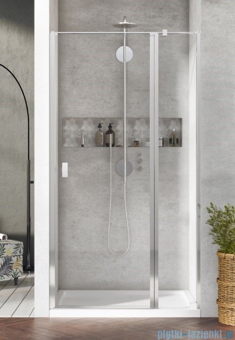 Radaway Nes Dwj II drzwi wnękowe 120cm prawe szkło przejrzyste 10036120-01-01R