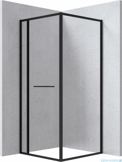 Deante Blur kabina prysznicowa kwadratowa 90x90cm nero KQB_N099P