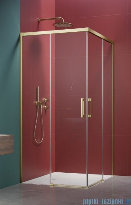 Radaway Idea 6 Kdd Brushed Light Gold kabina 90x120cm szczotkowane jasne złoto 387060-98-01L/387064-98-01R