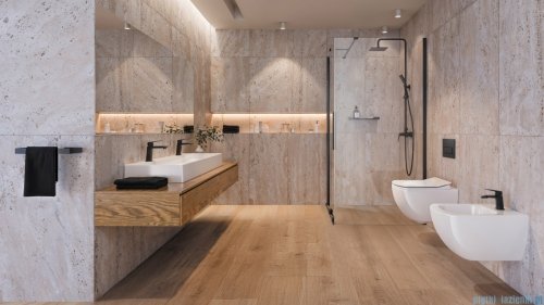 Deante Blur Miska WC z deską bez kołnierza biały CDZD6ZPW