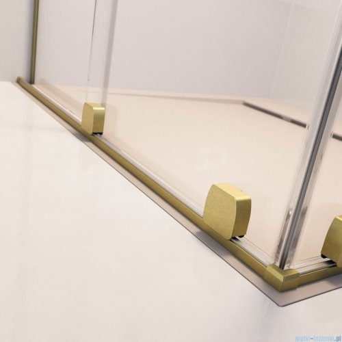 Radaway Furo SL Brushed Gold KDD kabina 80x120cm szczotkowane złoto 10305080-99-01L/10305120-99-01R