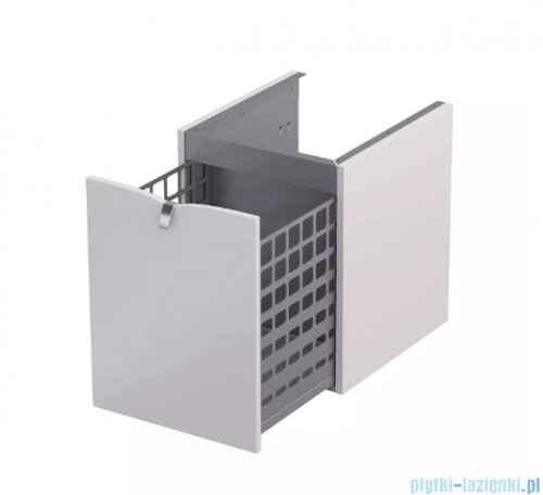 Oristo Siena szafka niska z koszem 40x50x45cm piaskowy mat OR45-SN1S-40-10