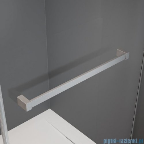Radaway Essenza Kdj Brushed Nickel kabina 90x120cm lewa szczotkowany nikiel 1385044-91-01L/1384054-01-01