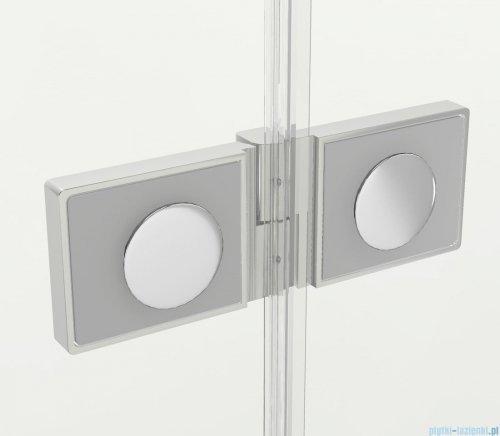 New Trendy New Soleo drzwi wnękowe bifold 90x195 cm przejrzyste Prawe D-0134A