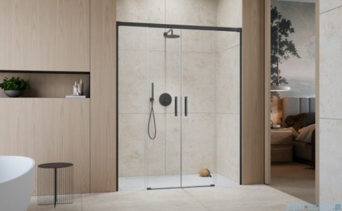 Radaway Idea 6 DWD Brushed GunMetal drzwi wnękowe 200cm szczotkowany grafit 387120-92-01