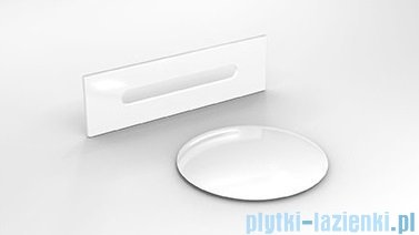 Besco Goya A-Line 170x80cm wanna wolnostojąca akrylowa + syfon + nakładki grafitowe #WAS-170-GGR