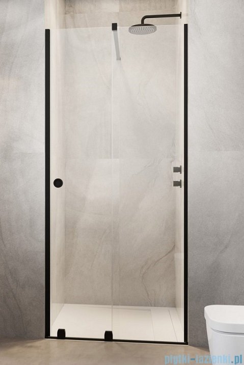 Radaway Furo Black DWJ RH drzwi prysznicowe 100cm prawe szkło przejrzyste 10107492-54-01RU/10110510-01-01