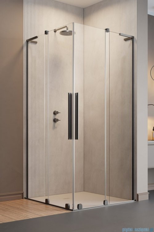 Radaway Furo SL Brushed GunMetal KDD kabina 110x120cm szczotkowany grafit 10305110-92-01L/10305120-92-01R 