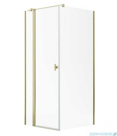 Radaway Nes Kdj II Gold kabina 80x75cm lewa złoty połysk 10032080-09-01L/10039075-01-01