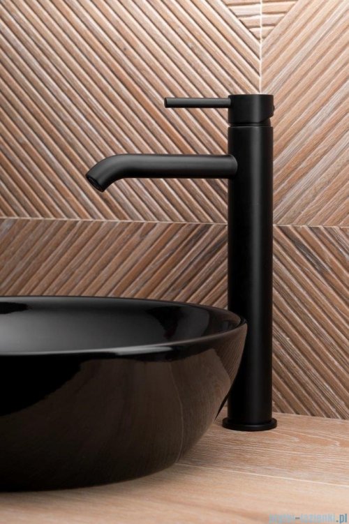 KFA MOZA BLACK bateria umywalkowa nablatowa czarny 5032-612-81