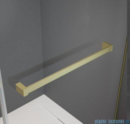 Radaway Essenza 8 Brushed Gold Kdj kabina 80x90cm prawa szczotkowane złoto 10480512-01-01R/10470237-99-01R/10113090-01-01