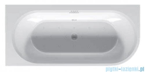 Riho Desire Corner Led wanna narożna Riho Fall napełnianie przez przelew z hydromasażem Sparkle Mood prawa 170x77cm B156010005