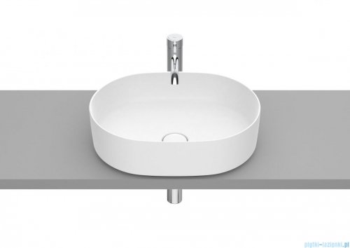 Roca Inspira Round umywalka nablatowa 50x37cm biała matowa A327520620