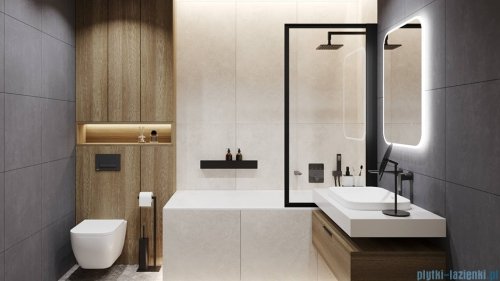 Excellent Lumiro lustro wiszące LED prostokątne 80x60 cm mata grzewcza DOEX.LU080.060.AC
