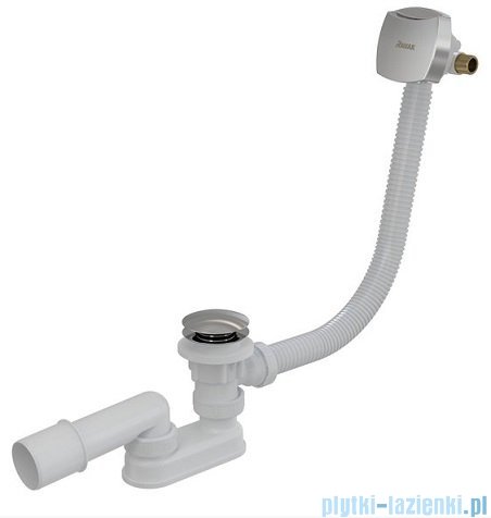 Ravak Syfon wannowy z napuszczaniem przez przelew 800 II click-clack chrom X01505