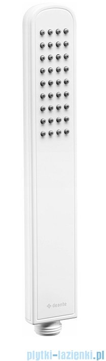 Deante Hiacynt Bianco słuchawka prysznicowa 1-funkcyjna biały mat NQH A51S