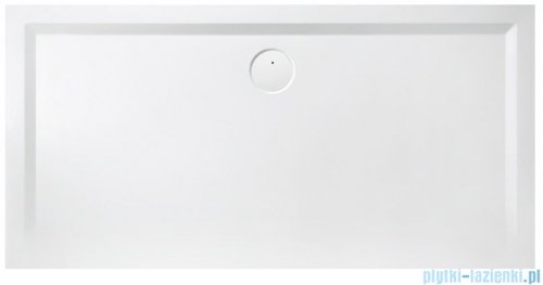 Sanplast Space Mineral brodzik prostokątny z powłoką B-M/SPACE 100x190x1,5cm+syfon 645-290-0720-01-002