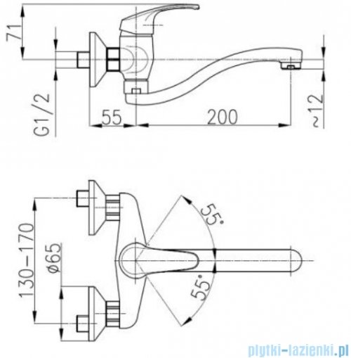 KFA Krzem bateria zlewozmywakowa, kolor chrom 4210-910-00