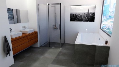 Riho Lugo wanna prostokątna 180x90cm nóżki+syfon B134001005/207095/495121