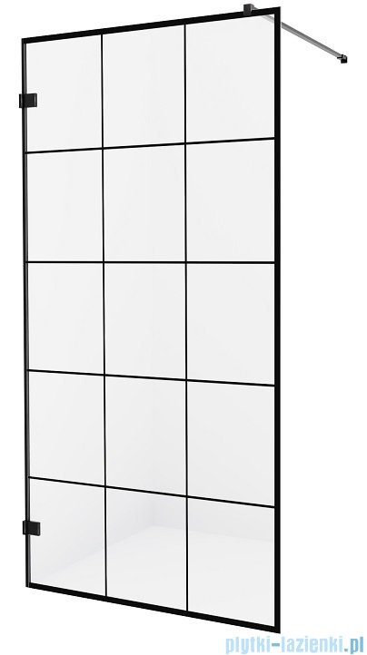 New Trendy Avexa Black kabina Walk-In 110x200 cm przejrzyste EXK-2024