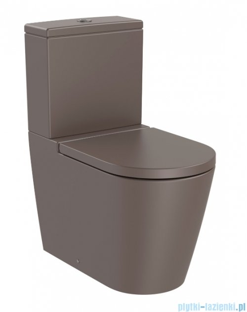 Roca Inspira Round Rimless miska do kompaktu cafe A342526660