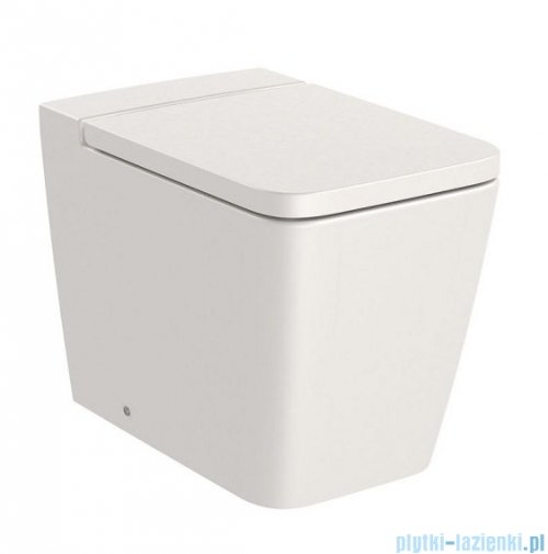 Roca Inspira Square Rimless miska WC stojąca beżowa A347537650