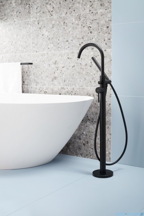 KFA MOZA BLACK bateria wannowa wolnostojąca czarny 5035-510-81