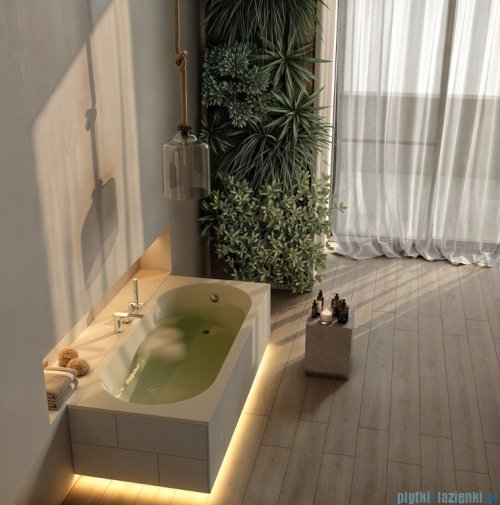 Schedpol Schedline Artemis wanna prostokątna Cashmere Mat 150x70cm 3WSP.A1P-15070/PK/MG