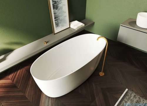 Riho LIMITED Oval wanna wolnostojąca BIAŁY MAT 175x80cm B152001105