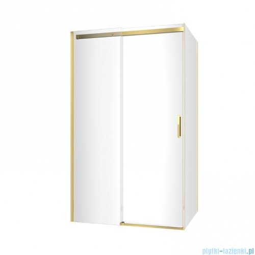 Excellent Rols kabina prostokątna 120x90 cm przejrzysta złoty połysk KAEX.2616.K.1200.0900.GL