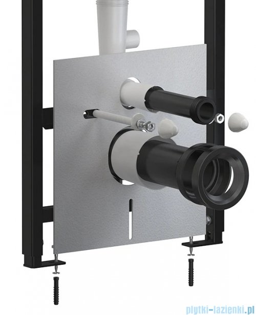Omnires Flush Set Strongframe stelaż podtynkowy do WC przycisk spłukujący biały mat STFWC1M-RWM