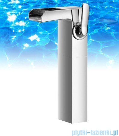 Omnires Cascade bateria umywalkowa sztorcowa wysoka chrom CA4013CR
