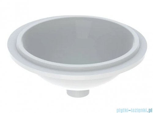 Geberit VariForm Umywalka okrągła bez przelewu 42x40,5cm szkliwiony spód KeraTect 500.747.00.2
