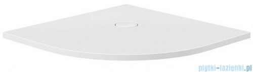 Sanplast Open Mineral BP-M/OPEN brodzik półokrągły z powłoką 90x90x1,5 cm biały 645-430-0430-01-002