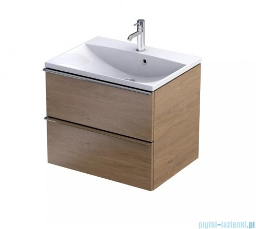 Oristo Etna szafka podumywalkowa wisząca 60x50x45 Dąb Kamienny OR52-SD2S-60-78