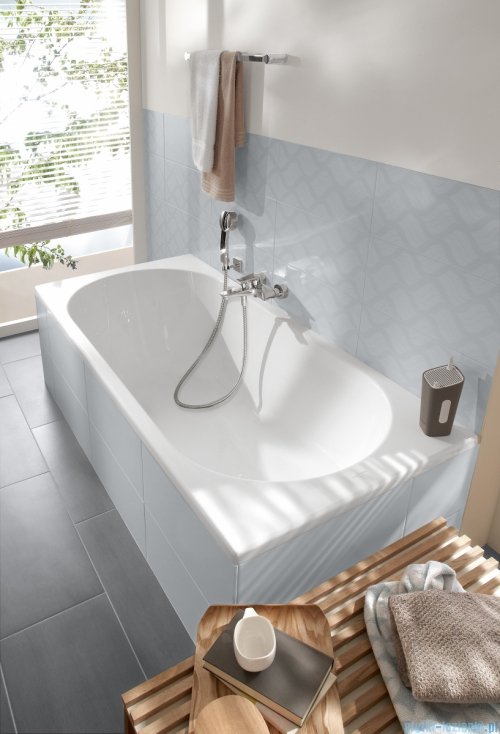 Villeroy &amp; Boch O.Novo Solo wanna prostokątna 170x70 cm biała Weiss Alpin UBA177CAS2V-01
