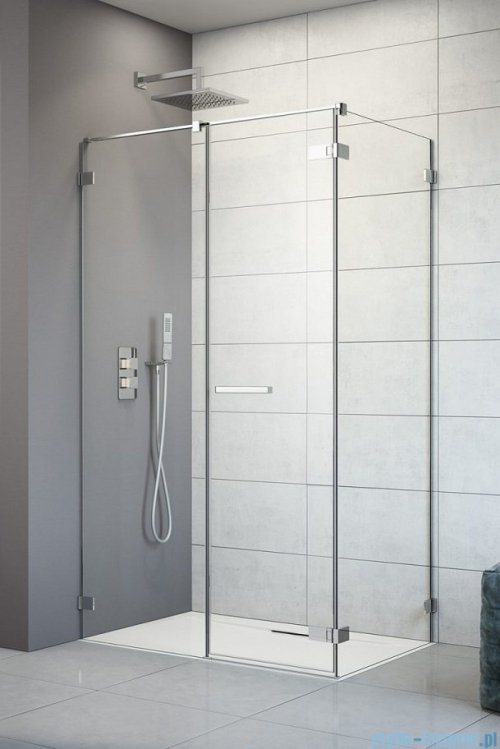 Radaway Arta Kds II kabina 130x100cm lewa szkło przejrzyste 386522-03-01R+1386106-03-01+386112-03-01