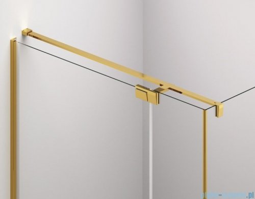 SanSwiss Cadura Gold Line drzwi wahadłowe 80cm jednoczęściowe prawe z polem stałym CA31CD0801207