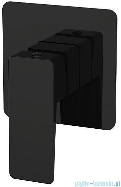 Omnires Parma bateria prysznicowa podtynkowa czarna PM7445BL