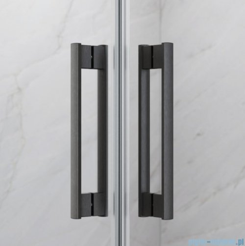 Radaway Idea DWJ Brushed GunMetal drzwi wnękowe 160cm prawe szczotkowany grafit 387020-92-01R