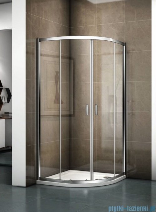 Riho Hamar 2.0 R309 kabina prysznicowa półokrągła 90x90cm przejrzyste G007002120