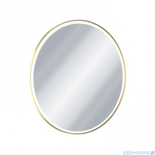 Excellent Corido lustro wiszące LED okrągłe Ø80 cm mata grzewcza złoty połysk  DOEX.CO080.GL