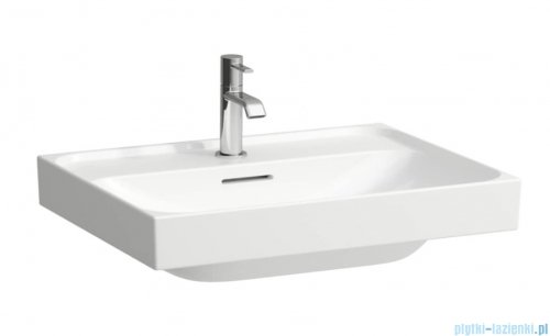 Laufen Meda umywalka ścienna z powłoką LCC (LAUFEN Clean Coat) 60x46cm biała H8161134001041