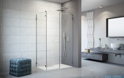 Radaway Arta Kds II kabina 110x100cm prawa szkło przejrzyste 386521-03-01L+1386104-03-01+386112-03-01