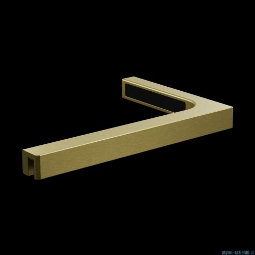 Radaway Nes Dwj II Brushed Gold drzwi wnękowe 110cm prawe szczotkowane złoto 10036110-99-01R